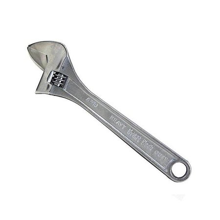 GREAT NECK 12-In Adjustable Wrench, Clam Shell AW12C